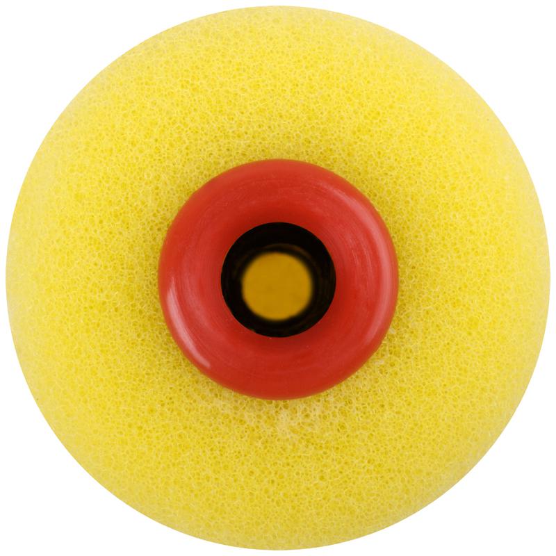  Валик поролоновый с ручкой "мини" 100мм+2 сменных ролика желт. FIT 02831 фото в каталоге от BTSprom.by