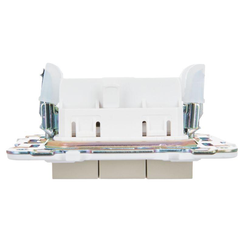  Выключатель 3-кл. SKANDY 10А SK-V11B беж. IEK SK-V30-0-10-K10 фото в каталоге от BTSprom.by