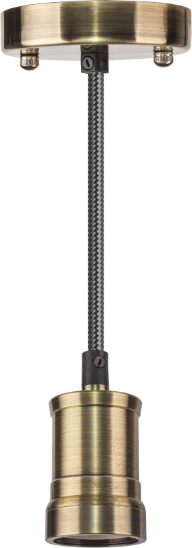 светильник 61 521 nil-sf01-007-e27 60вт 1.5м метал. черненая бронза navigator 61521 от BTSprom.by