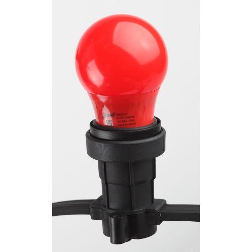 Лампа светодиодная ERARL50-E27 A50 3Вт груша красн. E27 13SMD для белт-лайт ЭРА Б0049580 фото в каталоге от BTSprom.by