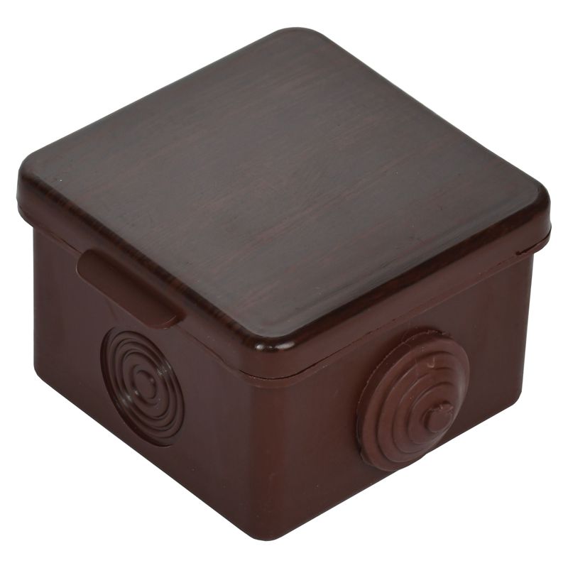  Коробка распаячная ОП КМ 65х65х50 IP54 откид. крышка 4 ввода дуб IEK UKO31-065-065-050-K24-54 фото в каталоге от BTSprom.by