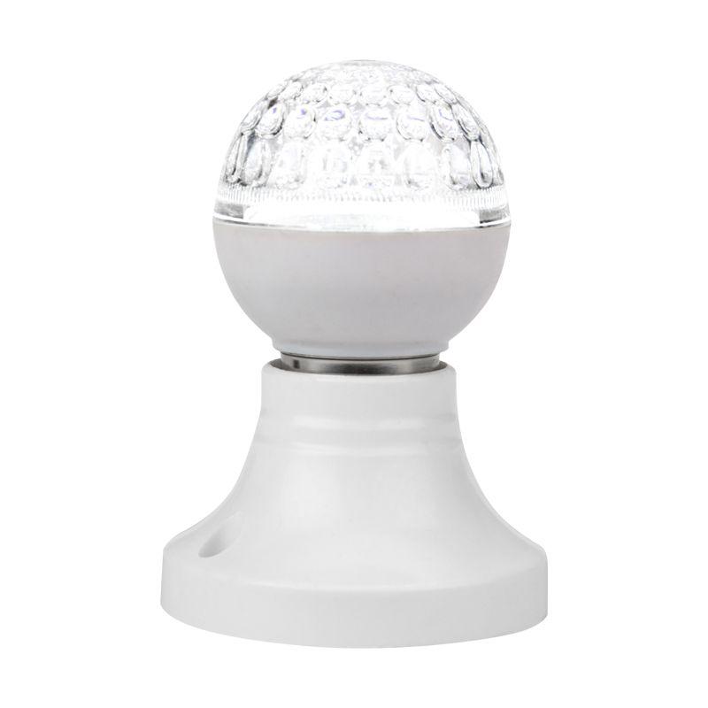 Лампа светодиодная 1Вт шар d50 9LED бел. E27 Neon-Night 405-215 фото в каталоге от BTSprom.by