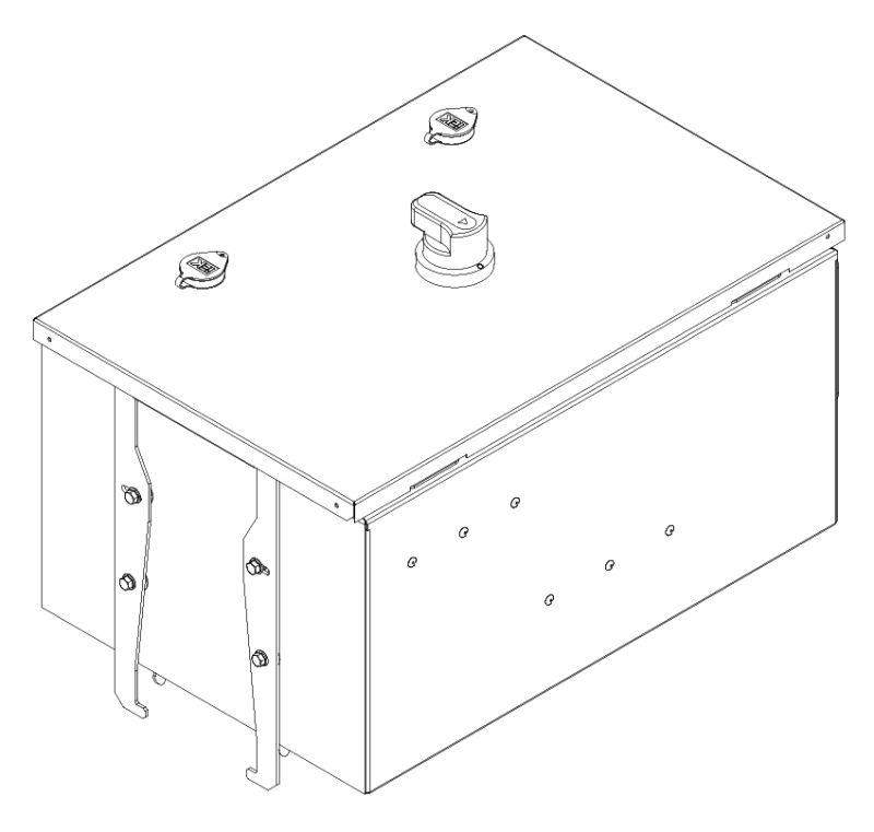 коробка отбора мощности plug-in с авт. выкл. 400а cu 3l+n+per ip55 iek lb-400c4-35-pb-kom-y от BTSprom.by