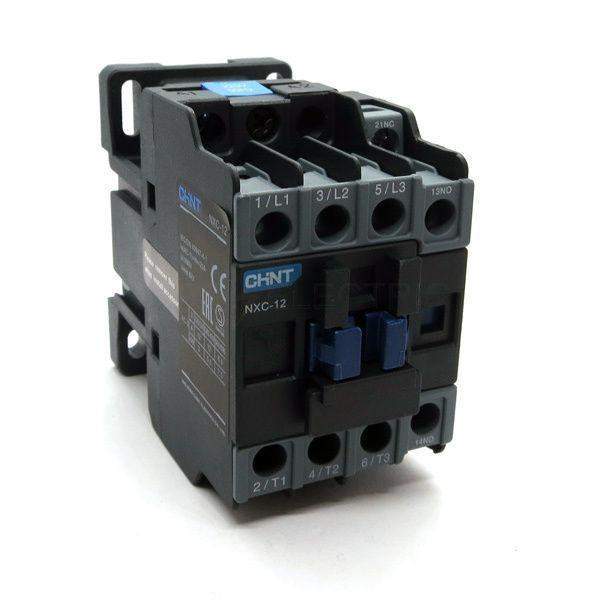 контактор nxc-12 12а кат. 380в ac 1но+1нз ac-3 (r) chint 836713 от BTSprom.by
