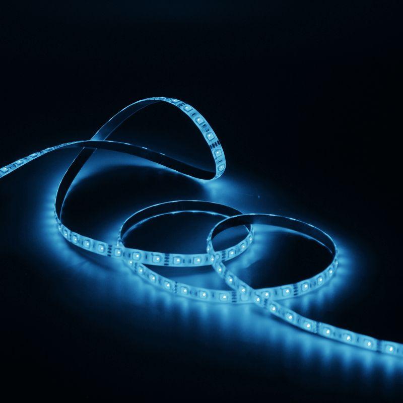  Лента светодиодная Black 5050/60-SMD 14.4Вт/м 6500К холод. бел. IP66 660лм/м 12В (блист.5м) GAUSS 311000314 фото в каталоге от BTSprom.by