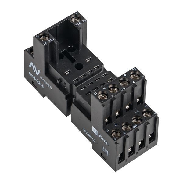  Разъем для реле РМ4 22/4 AVERES EKF rm4-22-4 фото в каталоге от BTSprom.by