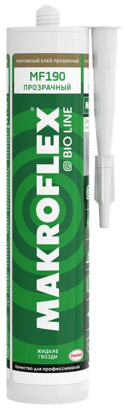 клей монтажный bio line mf190 прозрачный (280г) makroflex б0057166 от BTSprom.by