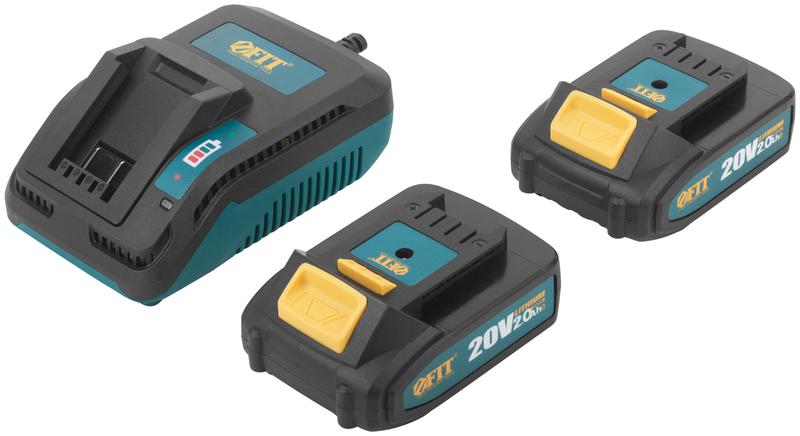  Дрель-шуруповерт аккумуляторная бесщеточная 20В 1600об/мин 55Нм 2 (Li-Ion) 2.0А.ч FIT 79903 фото в каталоге от BTSprom.by