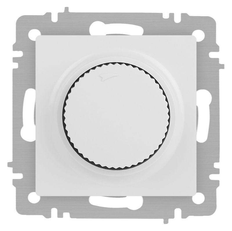 светорегулятор поворотный сп accent 6-401-01м 600вт 230в ip20 бел. матов. intro б0063671 от BTSprom.by