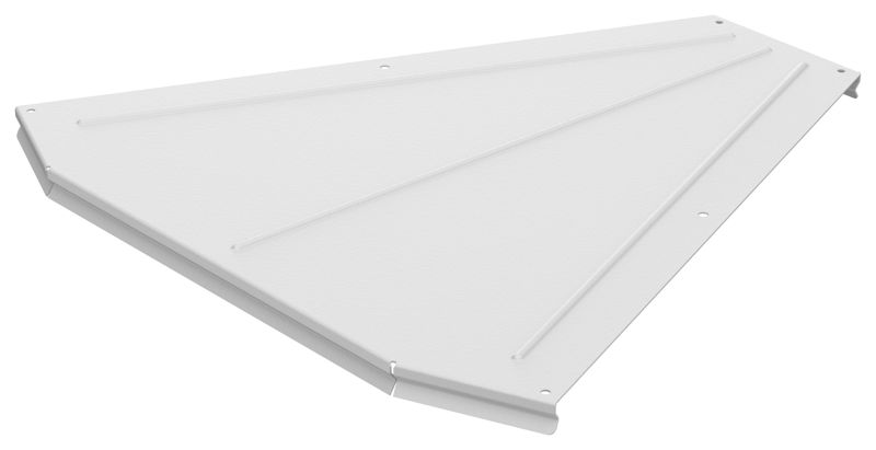 Крышка для угла 45град. осн.500 1.2мм RAL 9016 ESCA 5 IEK ES5-PGD-45-500-12-RGA от BTSprom.by