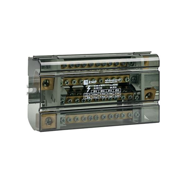 блок распределительный (кросс-модуль) 160a (4x12) proxima ekf db-160-4x12 от BTSprom.by