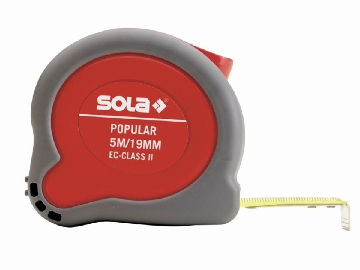 рулетка  5м/19мм "popular" pp 5m (sola) 50024301 от BTSprom.by