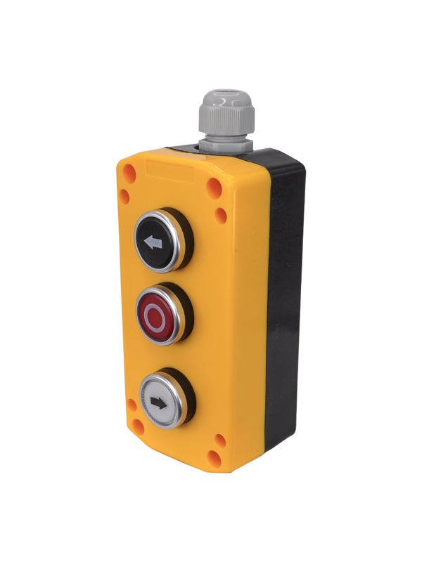 пост управления пку-22-3251-65у1 1 цилиндр "стрелка влево" но бел.; 1 цилиндр "o" нз красн.; 1 цилиндр "стрелка вправо" но черн.; ip65 электротехник et526982 от BTSprom.by