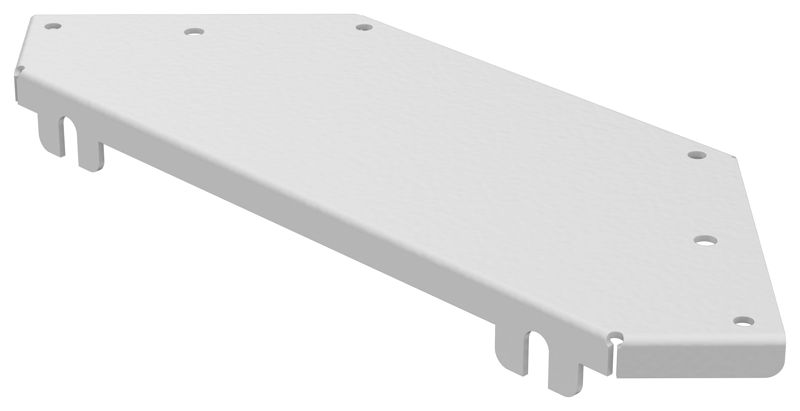 Крышка для угла 90град. осн.100 2мм RAL 9016 ESCA 7 IEK ES7-PGD-90-100-20-RGA от BTSprom.by