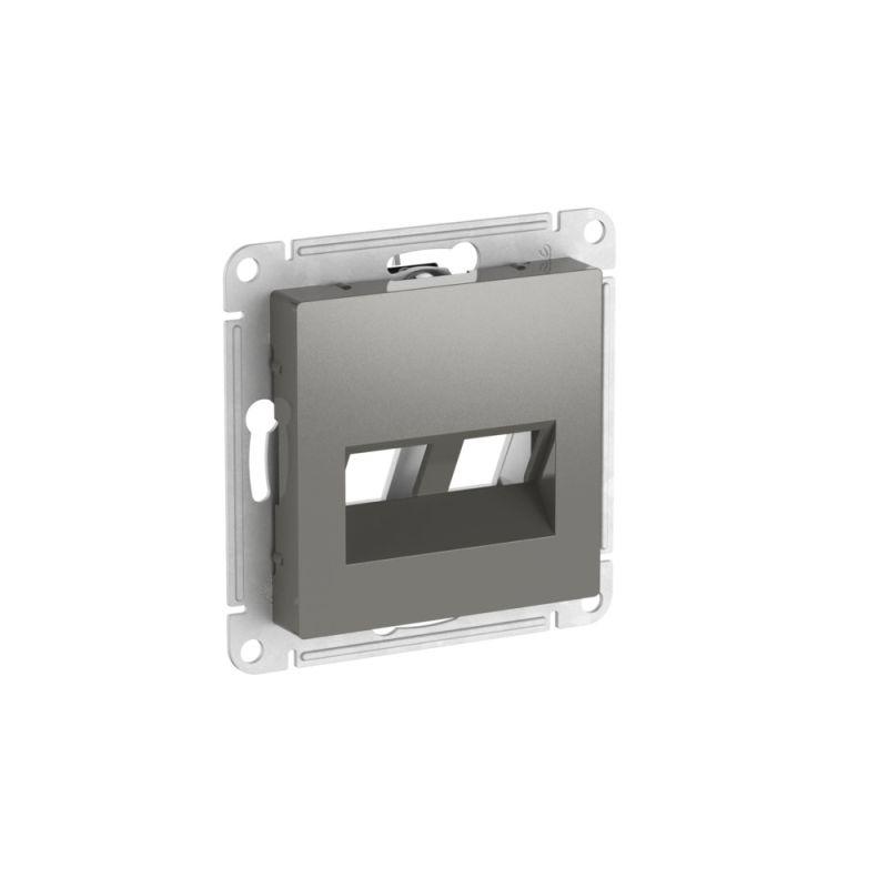 накладка двойная atlasdesign для информационных функций типа keystone сталь se atn000990 от BTSprom.by