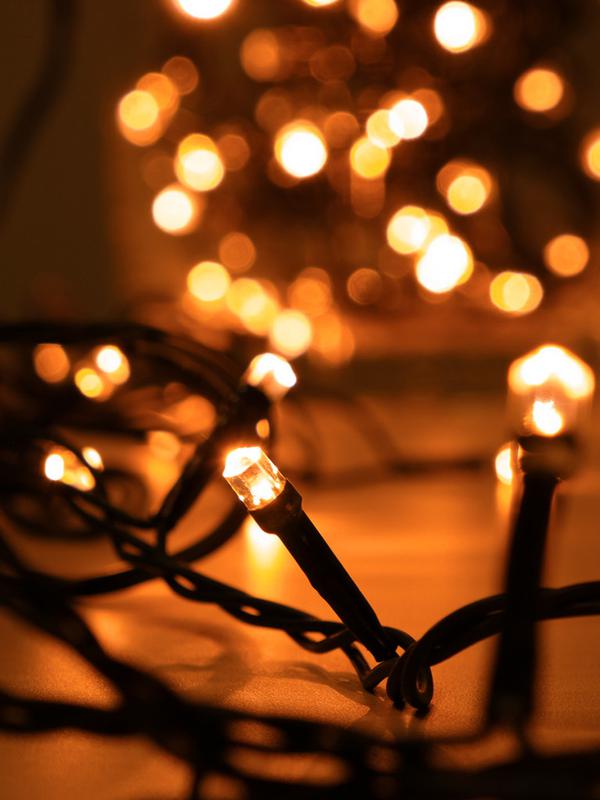 гирлянда "кристалл" dc-ild120-cc 120led 12м 220в с контроллером мед. shlights 4690601042804 от BTSprom.by