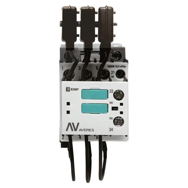 Контактор для конденсатора КМЭК 12.5квар 230В 1NО+1NC AVERES EKF ctrk-s-18-12.5-230-av фото в каталоге от BTSprom.by