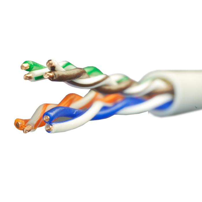кабель витая пара utp кат.5e 4х2х0.64 solid cu pvc in long ethernet (м) suprlan 01-0346-1 от BTSprom.by
