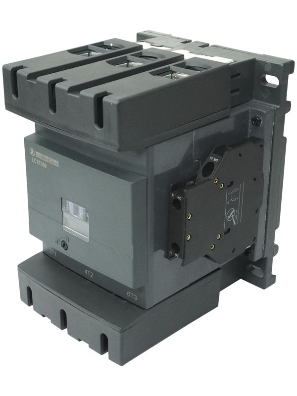 контактор lc1e160m5 3п 160а 220в ac 1но+1нз электротехник et014361 от BTSprom.by