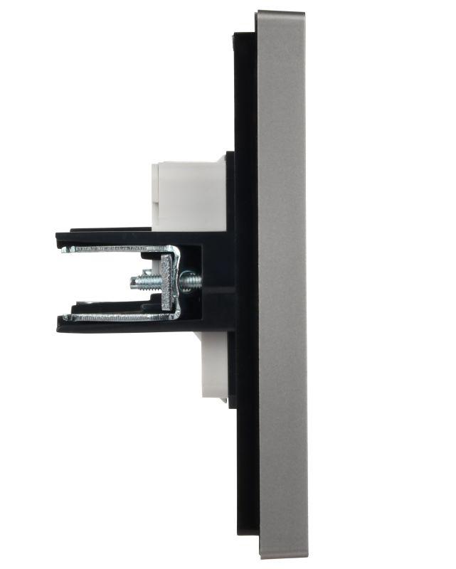  Подсветка светодиодная FORTE&PIANO встраив. FP557 сталь IEK FP-FL20-K46 фото в каталоге от BTSprom.by