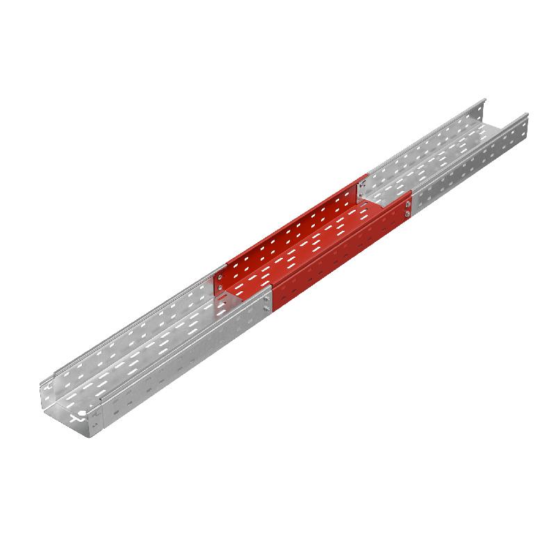 Лоток листовой перфорированный 150х80 L2500 1.5мм "Быстрый монтаж ПЛЮС" LPplus80-150-1.5-2500 КМ PL9317 фото в каталоге от BTSprom.by