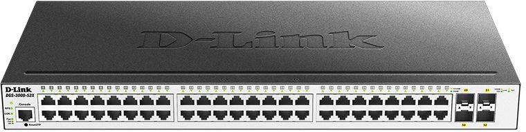 коммутатор управляемый dgs-3000-52x/b2a 48х100мбит 4sfp+ d-link 1605773 от BTSprom.by