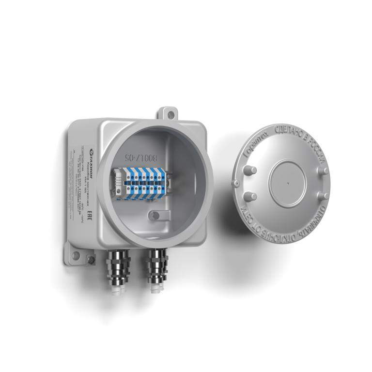 коробка монтажная взрывозащ. (оболочка) 1exdiict5gb ip66 260х175х130мм км-1 вб тахион 14001 от BTSprom.by