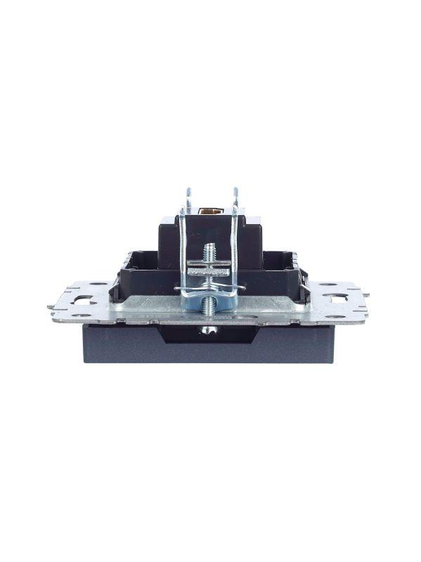  Розетка СП BRITE HDMI РHDMI-0-БрМ механизм маренго IEK BR-H10-K35 фото в каталоге от BTSprom.by