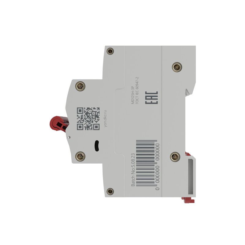  Выключатель автоматический модульный YON max типа MD125H 10кА 3 полюса хар-ка C 80А YON MD125H-3PC80 фото в каталоге от BTSprom.by