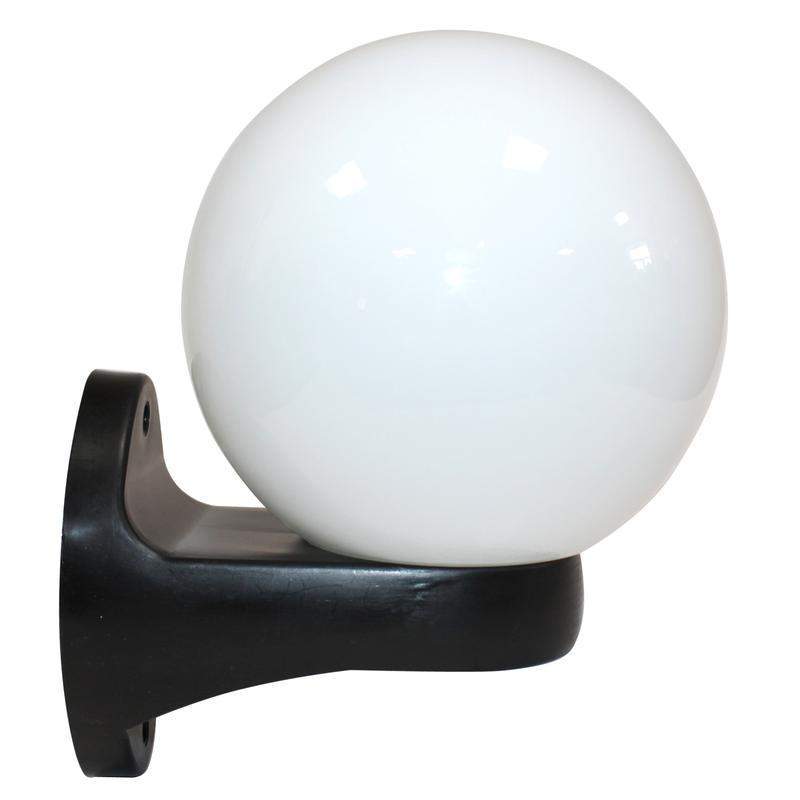 светильник нбу 06-60-02 "шар" 180 опал/корпус черн. (инд. упак.) элетех 1030480245 от BTSprom.by