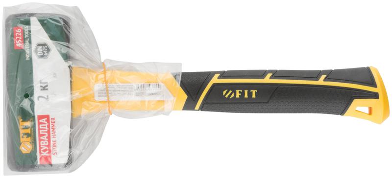  Кувалда кованая Профи 2кг фибергласовая усилен. ручка FIT 45226 фото в каталоге от BTSprom.by