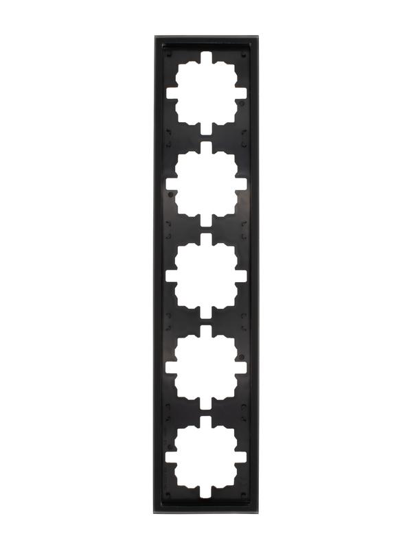 рамка 5-м акриловая zima универсальная черн. матов.. lezard 704-5980-150 от BTSprom.by