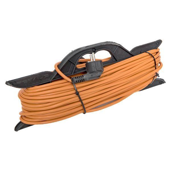 удлинитель-шнур на рамке 1х40м без заземл. 10а зевс 2.0 2.3квт пвс 2х0.75 proxima ekf usrb02-10-275-1-40 от BTSprom.by