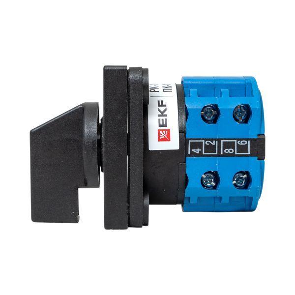 Переключатель кулачковый ПК-1-52 2П 10А "1-2" EKF pk-1-52-10 фото в каталоге от BTSprom.by