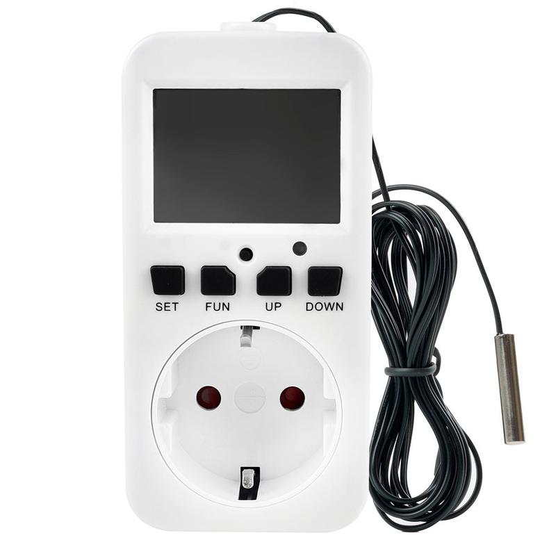 розетка с таймером (с датчиком контроля температуры) 3600вт/16а 230в tm27 feron 48972 от BTSprom.by