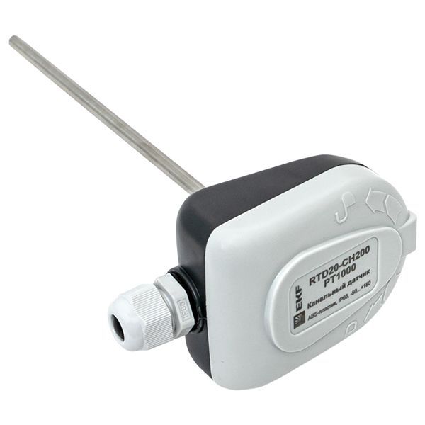  Датчик температуры канальный 200мм EKF RTD20-CH200-PT1000 фото в каталоге от BTSprom.by