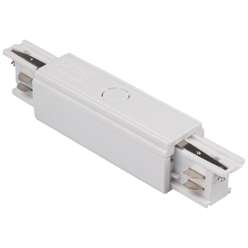  Аксессуар к шинопроводу трехфазному 3P PTR CI-WH LONG коннектор Pro+ бел. JazzWay 5063051 фото в каталоге от BTSprom.by