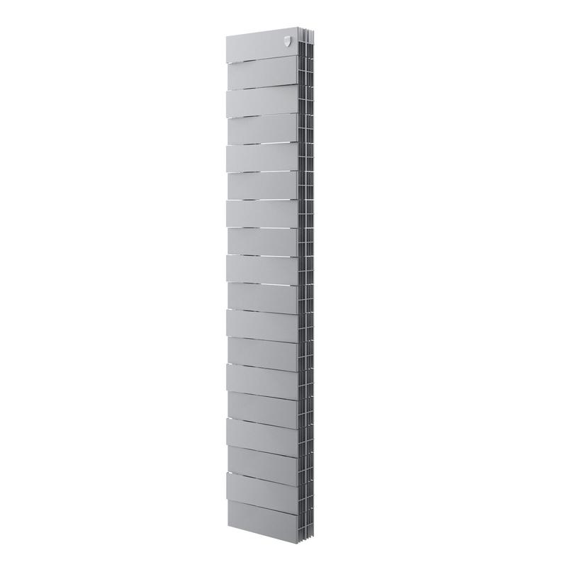 радиатор pianoforte tower 200 18 секц. биметал. silver satin royal thermo нс-1346156 от BTSprom.by