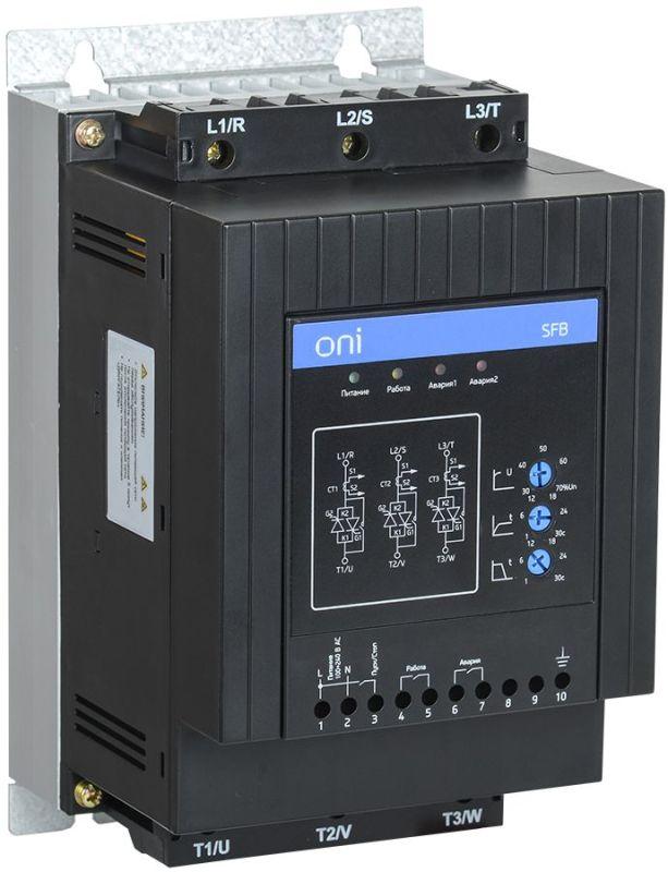 устройство плавного пуска sfb 3ф 380в 37квт 75a uупр 110-220в modbus oni sfb-33-37-a-10 от BTSprom.by