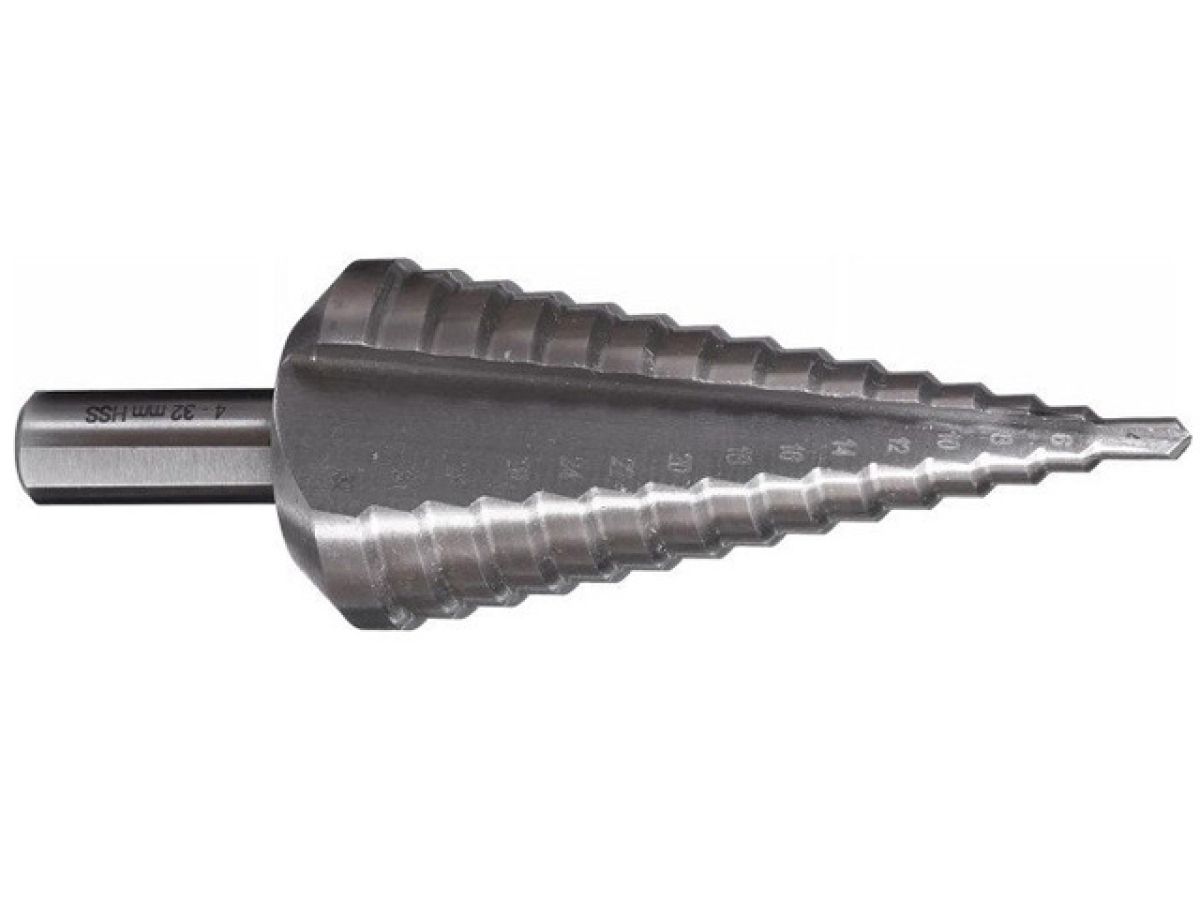 сверло ступенчатое hss с прямым желобком, 4-32, 6 мм (makita) d-40107 от BTSprom.by