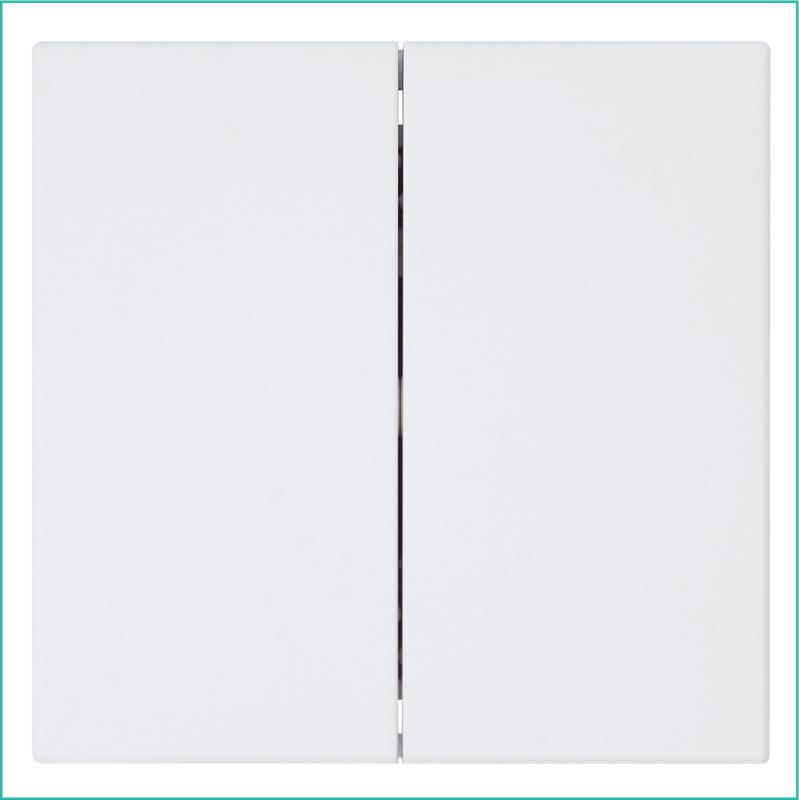 выключатель 2-кл. сп fd 10а ip20 с накладкой механизм бел. матов. soft touch jasmart fd3023pwm от BTSprom.by