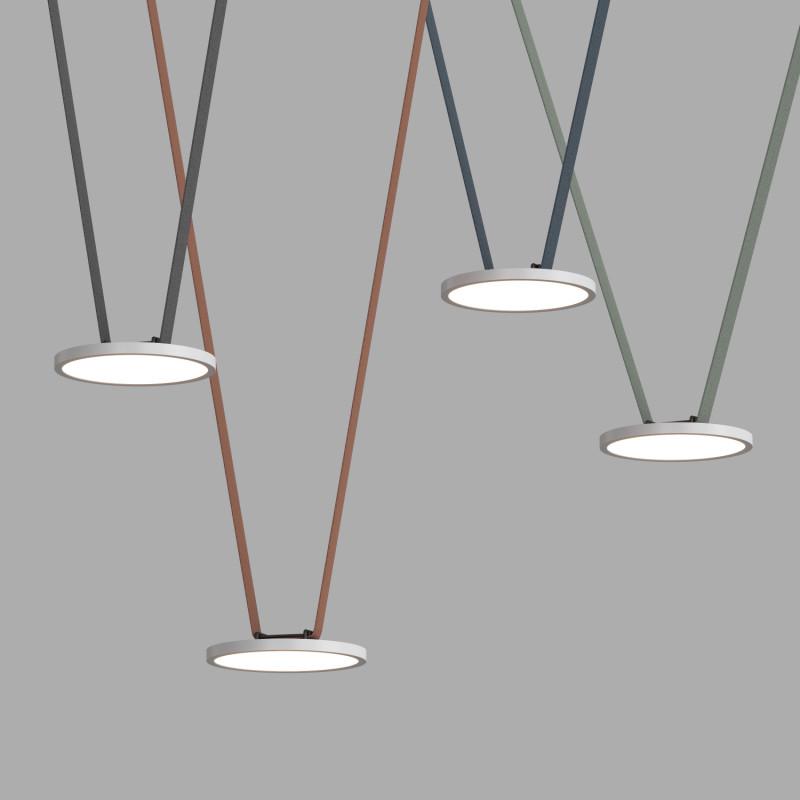  Светильник для трека-ремня Belty Flow 10Вт 4000К IP20 48В DC 168х29.5мм RA90 120град. со светодиодом алюм. бел. с черн. DENKIRS 723162 фото в каталоге от BTSprom.by