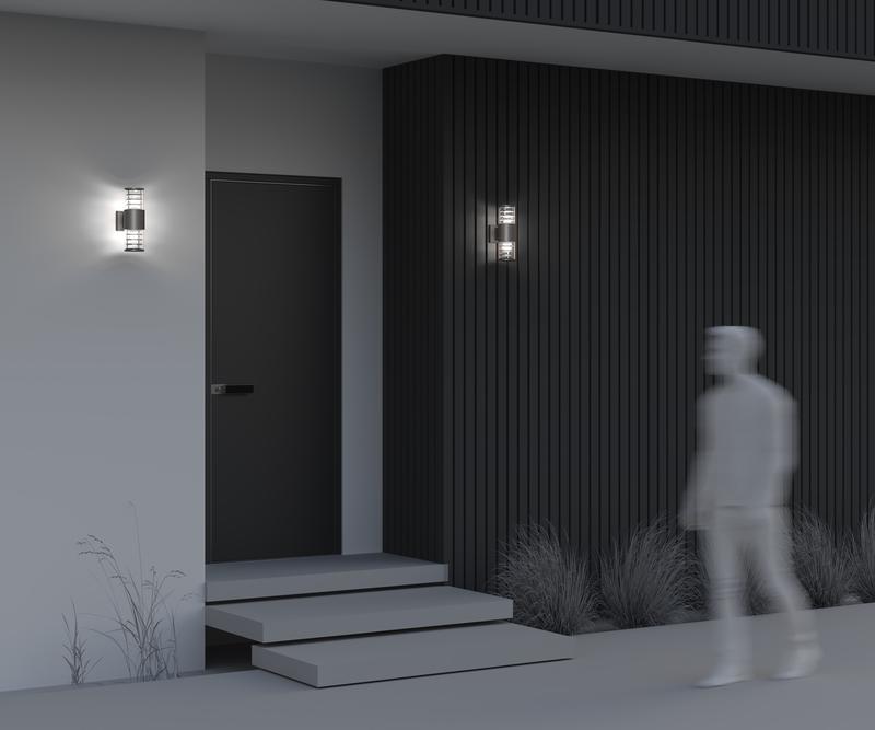  Светильник Bronx 2х60Вт E27 IP54 бра настен. Maytoni O576WL-02GR фото в каталоге от BTSprom.by