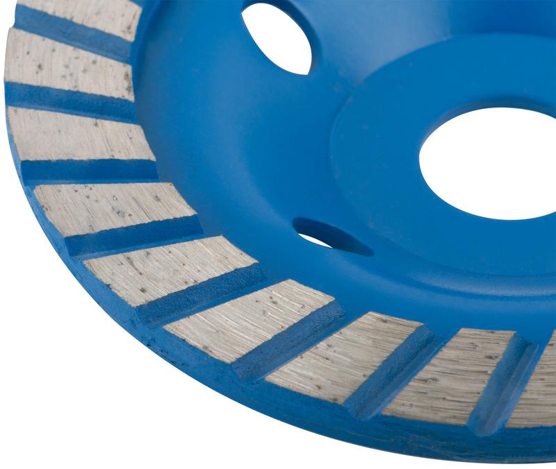  Диск шлифовальный алмазный Турбо посадочный диаметр 22.2мм узкие сегменты 125мм MOS 39519М фото в каталоге от BTSprom.by