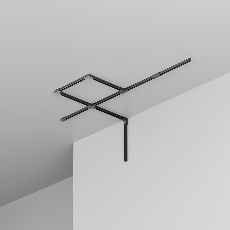  Профиль накладной Elasity IP L3000 черн. Maytoni O-TR001-P-B3M фото в каталоге от BTSprom.by