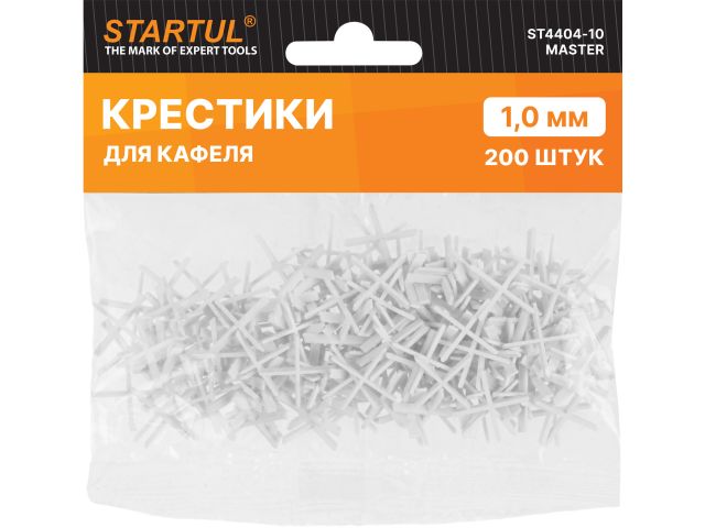 крестики д/кафеля 1,0мм 200шт startul master (st4404-10) (свп) st4404-10 от BTSprom.by