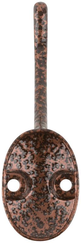  Крючок-вешалка двойн. антик медь 66872 фото в каталоге от BTSprom.by