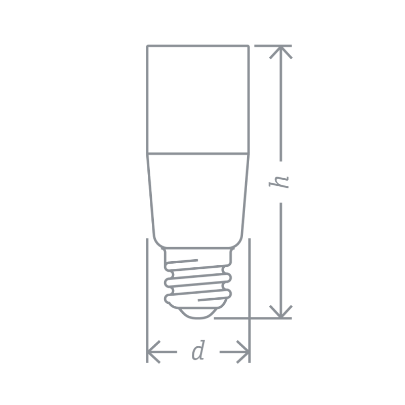 Лампа светодиодная 61 467 NLL-T39-10-230-6.5K-E27 10Вт линейная матовая 6500К холод. бел. E27 800лм 176-264В Navigator 61467 фото в каталоге от BTSprom.by