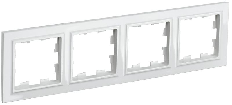 рамка 4-м brite ру-4-брб бел. iek br-m42-k01 от BTSprom.by