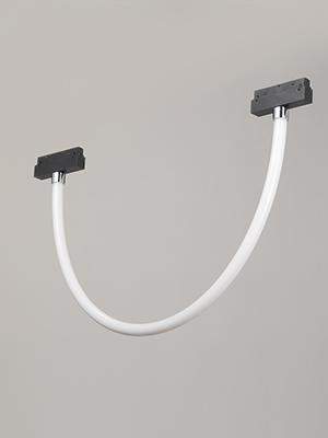 светильник светодиодный трековый силиконовый магнитный d22мм 18вт 48в ra80 l1000мм 360град. черн. vitaluce vt0200048-01 от BTSprom.by